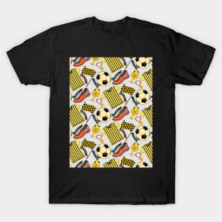 Soccer Pattern T-Shirt